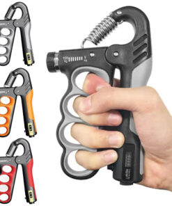 5-100kg Hand Grip Muscle Strengthener Trainer Adjustable Hands Gripper Strength Wrist Weights Expander Gym Exercise Accessories