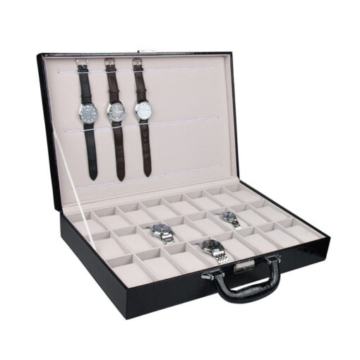 Fashionable Portable Watch Display Case Organizer - Image 2