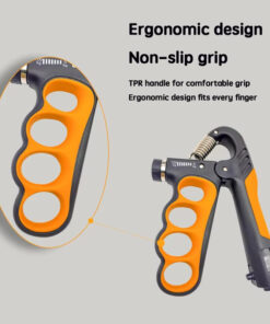 Alternative view of 5-100kg Hand Grip Muscle Strengthener Trainer Adjustable Hands Gripper Strength Wrist Weights Expander Gym Exercise Accessories