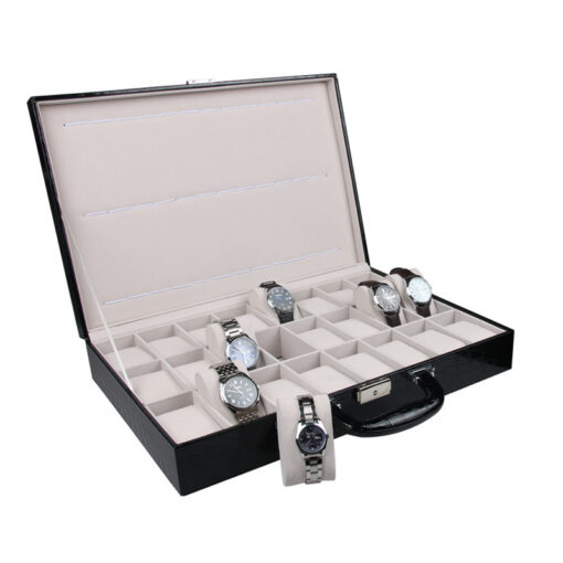Fashionable Portable Watch Display Case Organizer - Image 6