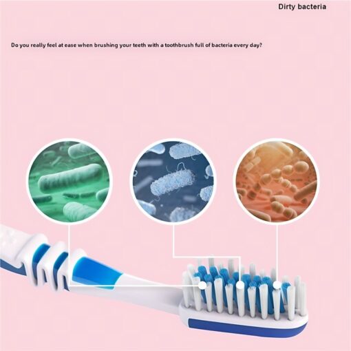 The White Toothbrush Sterilization Box Can Sterilize Effectively To Protect Your Oral Cavity. It's Simple And Elegant, Making Brushing Teeth Healthier And More Reassuring. - Image 5