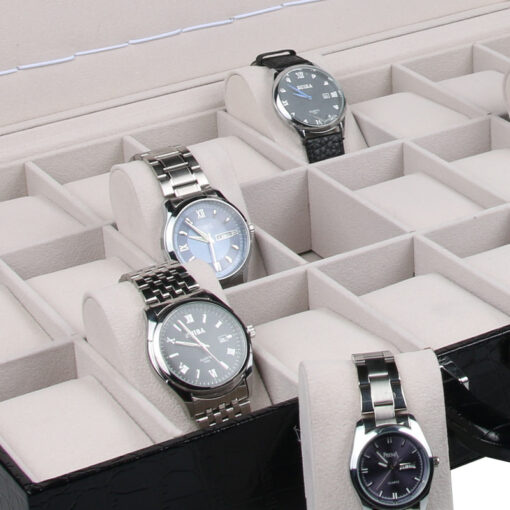 Fashionable Portable Watch Display Case Organizer - Image 4