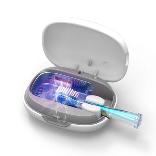 The White Toothbrush Sterilization Box Can Sterilize Effectively To Protect Your Oral Cavity. It's Simple And Elegant, Making Brushing Teeth Healthier And More Reassuring. - Image 4